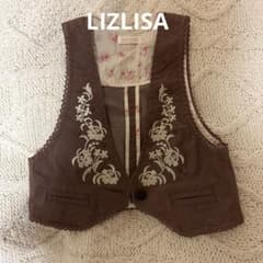 LIZLISA】 リズリサ 希少 ベスト レトロ カウボーイ ウエスタン - メルカリ