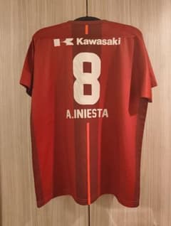 ヴィッセル神戸 イニエスタ 8番 ユニフォームのサムネイル
