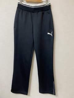 PUMA キッズ ロングパンツ ブラックのサムネイル