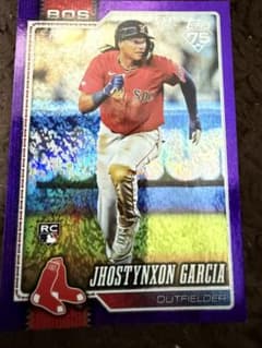 Topps 2026 Jhostynxon Garcia RC パープルパラレルのサムネイル