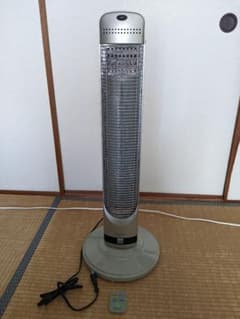 ハロゲンヒーター MORITA 450w/900w 首振り/タイマー機能付 - メルカリ