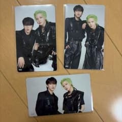 JO1 트레카 R081 R082 R083 3장 세트 고노 준키, 카와지리 연꽃