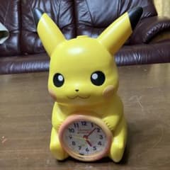 特大ピカチュウ 目覚まし時計 音声機能付き 当時物 約30cm - メルカリ