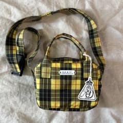 R&D.M.Co- タータンチェックグロッサリーミニショルダーバッグ ルイス 