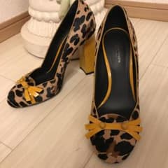 新品同様　パンプス　ボッテガヴェネタ  38ハーフ　ヒールのサムネイル