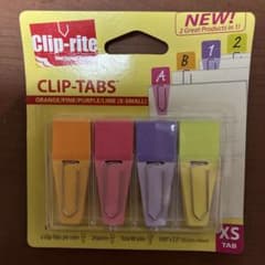 Clip-rite CLIP-TABS XSサイズ クリップタブ 24片入のサムネイル
