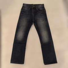 【美品】GAP キッズ デニムパンツ 濃紺　140のサムネイル