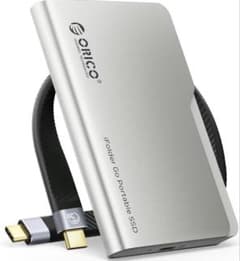ORICO iFolder Go 外付けポータブルSSD 1TB シルバー ORICO iFolder Go 外付けポータブルSSD 1TB シルバー - メルカリ