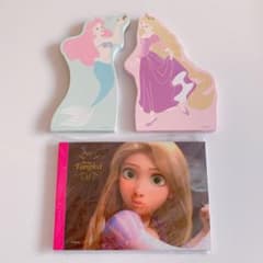 ラプンツェル、アリエル　メモ帳のサムネイル
