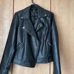 ライダースジャケット レディース 黒のサムネイル
