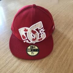 DC 59FIFTY キャップ 赤 7 1/8のサムネイル