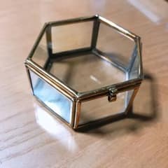 マライカ ガラスボックス L リングピロー ジュエリーケースのサムネイル