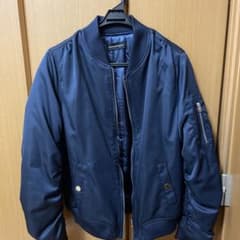 ブルゾン ジャケット アウター 紺のサムネイル