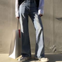 M.P Studios】Vintage aging flared denimのサムネイル