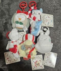 ポケモンセンタークリスマス マスコット ヌメラ雪だるま パチリス