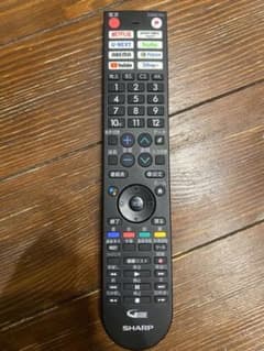 SHARP シャープ テレビ リモコン 4K GB402SA 純正品のサムネイル