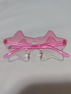 星型 ピンク サングラス キッズのサムネイル