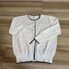 【Aaaさん専用】anatelier アナトリエ　カーディガン　白のサムネイル