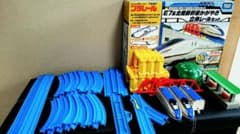 ほすこ様専用    プラレール  E7系北陸新幹線かがやき立体レールセットのサムネイル