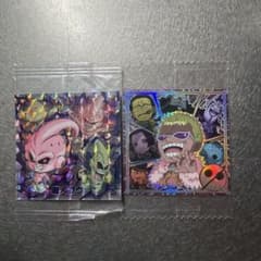 ドラゴンボール ONE PIECE シール ステッカー 2枚セットのサムネイル