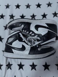 NIKE AIR JORDAN スニーカー ブラック ホワイトのサムネイル
