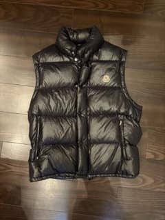 【ビンテージ】MONCLER ダウンベスト ブラックのサムネイル