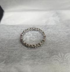 美品 クロムハーツ タイニーE CHプラス バンドリング SV925 US 8 