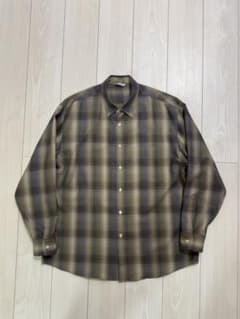 AURALEE SUPER LIGHT WOOL CHECK SHIRT 5のサムネイル