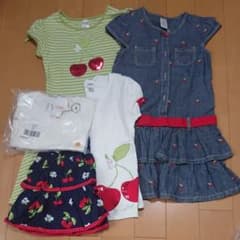 Gymboreeジンボリー Cherry cute5点セットのサムネイル