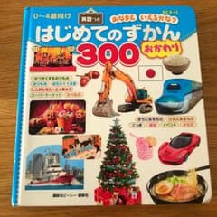 はじめてのずかん300 : BCキッズおなまえいえるかな? : 英語つき : …のサムネイル