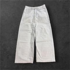 ZARA ワイドレッグ デニムパンツ ライトブルー EUR36のサムネイル