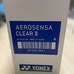 YONEX AEROSENSA CLEAR II シャトル 4番 - メルカリ
