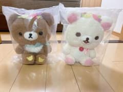코리락쿠마와 차이로코구마의 봉제 세트