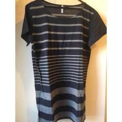 ☆★arisuke様専用★☆【la.f...】カットソー 黒×グレーボーダーのサムネイル