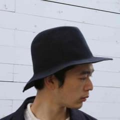 bukht 14aw ネイビーウォッシュハットのサムネイル