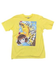 アイドル】まねきケチャ 深瀬美桜 Tシャツ 黄色 Lサイズ サイン入り