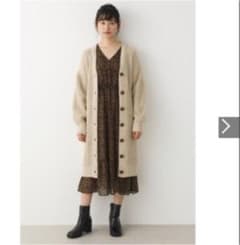 アヴァンリリィ♡ワッフルミドルニットカーデのサムネイル