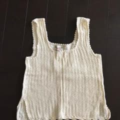 トップス タンクトップ ？ 白のサムネイル