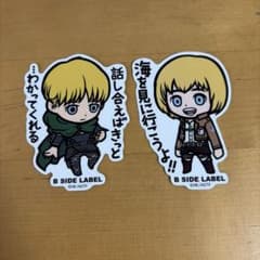Attack Titan Armin B-Side Label Sticker