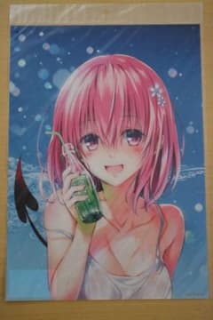 ToLoveる 原画展　クリアポスター　モモのサムネイル