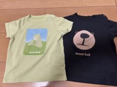 mont-bell キッズ Tシャツ 2枚セットのサムネイル