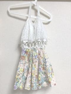 レースフレア ワンピース 水着のサムネイル