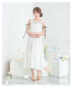 ロゼミューズ　ワンピース　Cut sew lace dress Rosé Muse Cut sew lace dress ロゼミューズ - メルカリ