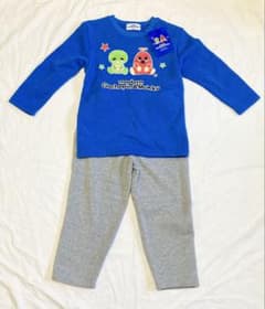 ムック　ガチャピン　寝巻き　パジャマ 裏起毛 上下セット　パジャマセット
