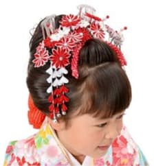 七五三　髪飾り　女の子　3歳　7歳のサムネイル