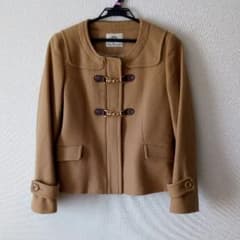 クリアインプレッション☆ショートダッフルコート☆キャメルのサムネイル