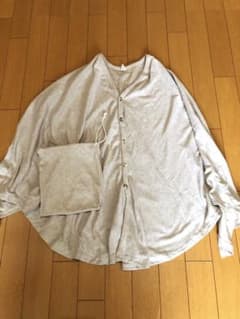 【ぽん♡さん専用】新品未使用！ gunaimom  授乳ケープ　巾着付きのサムネイル