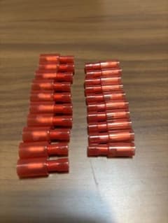 防水型ピン端子　 0.75〜1.25 オス・メス　各50個ずつの50組のサムネイル