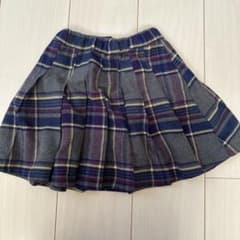 ブランシェス チェック柄 プリーツスカートのサムネイル