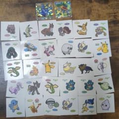 ポケモンパンシール 32枚セットのサムネイル